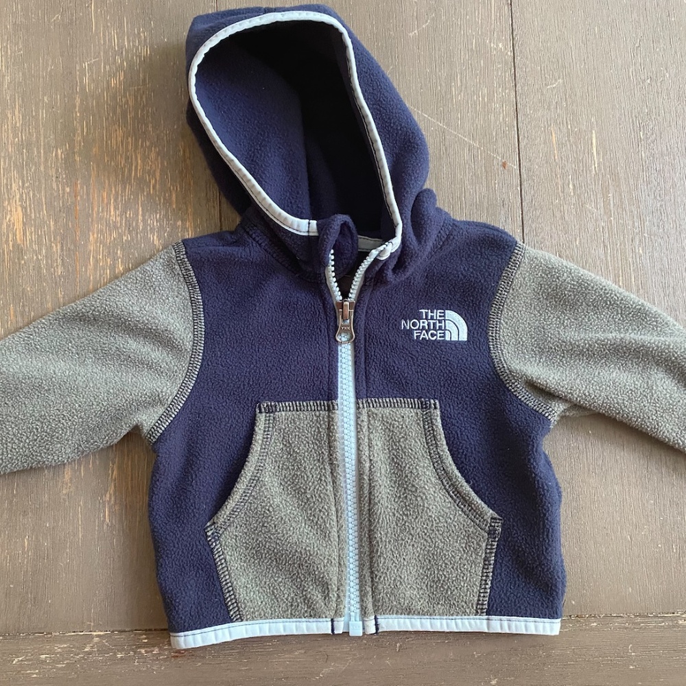 The North Face fleece 0-3